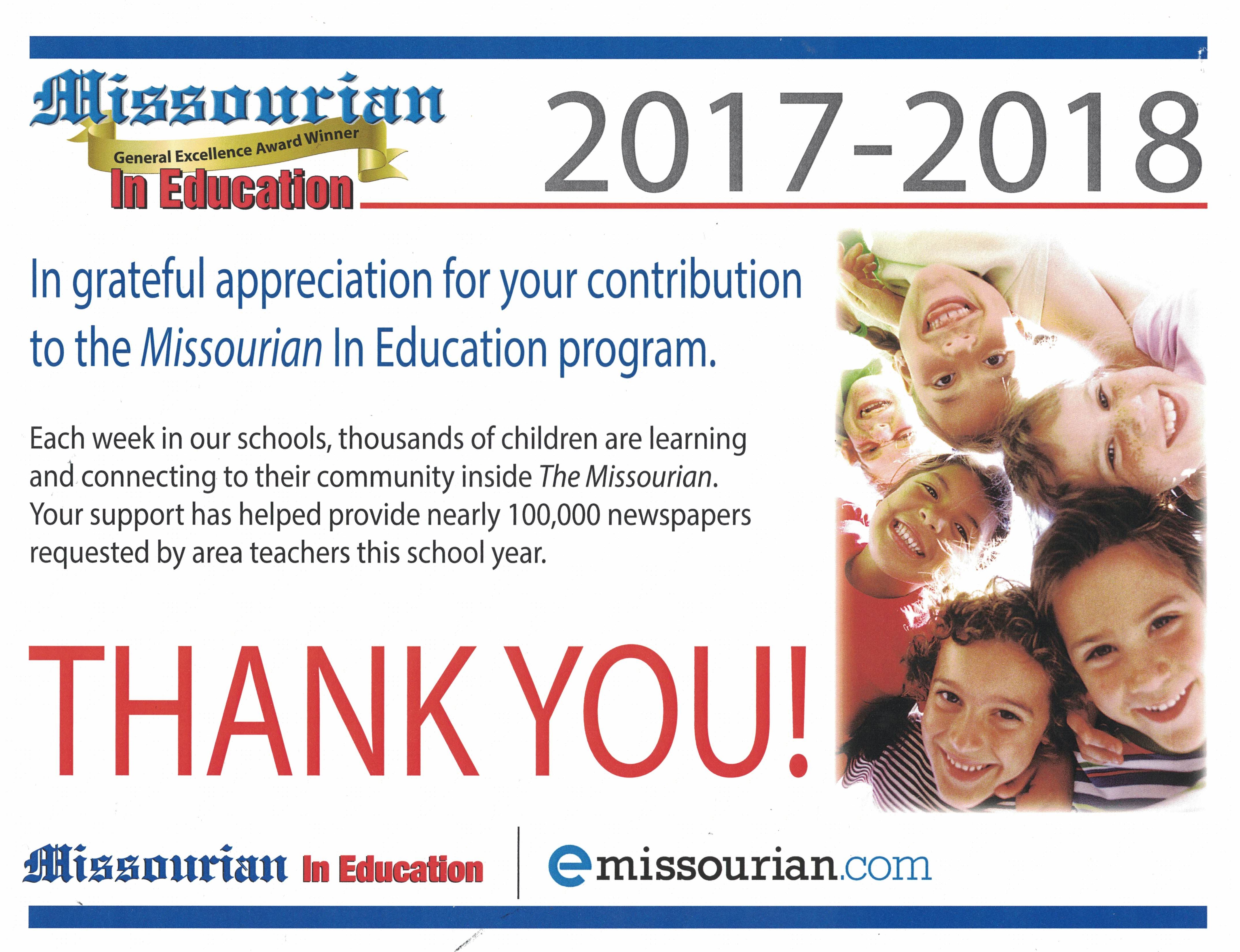 Missourian In Education