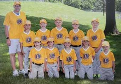 Boys Little League Team